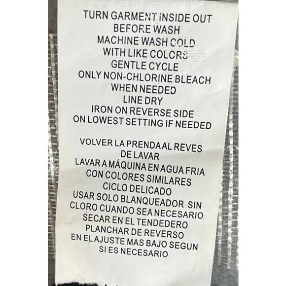 Rewind Juniors Small Romper Black Floral Long Sleeve Rayon - Picture 5 of 8